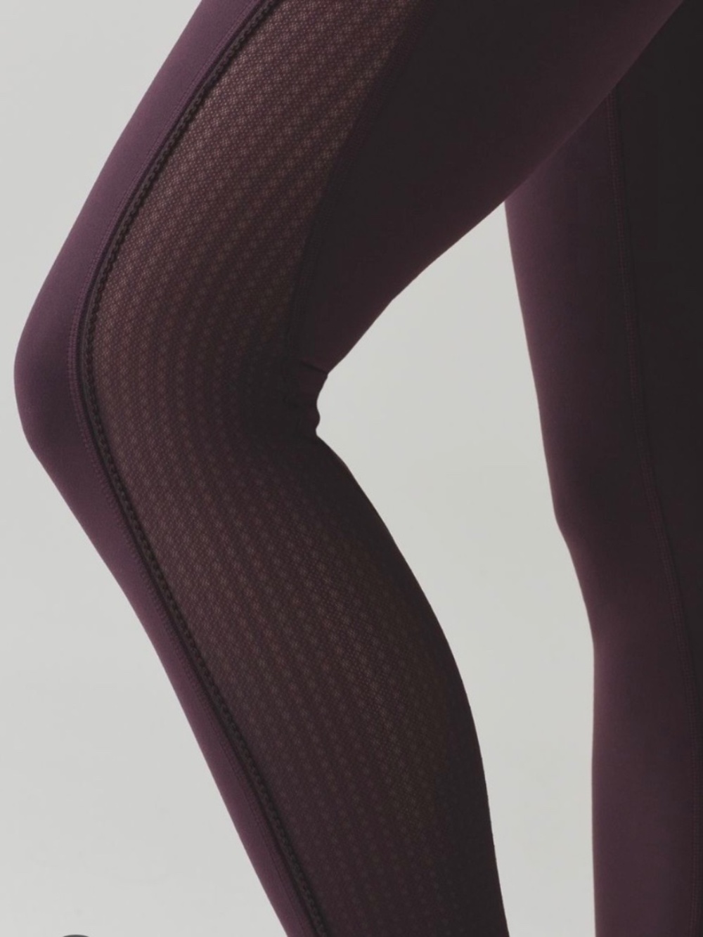 Lululemon Deep Breath Tight Black Cherry